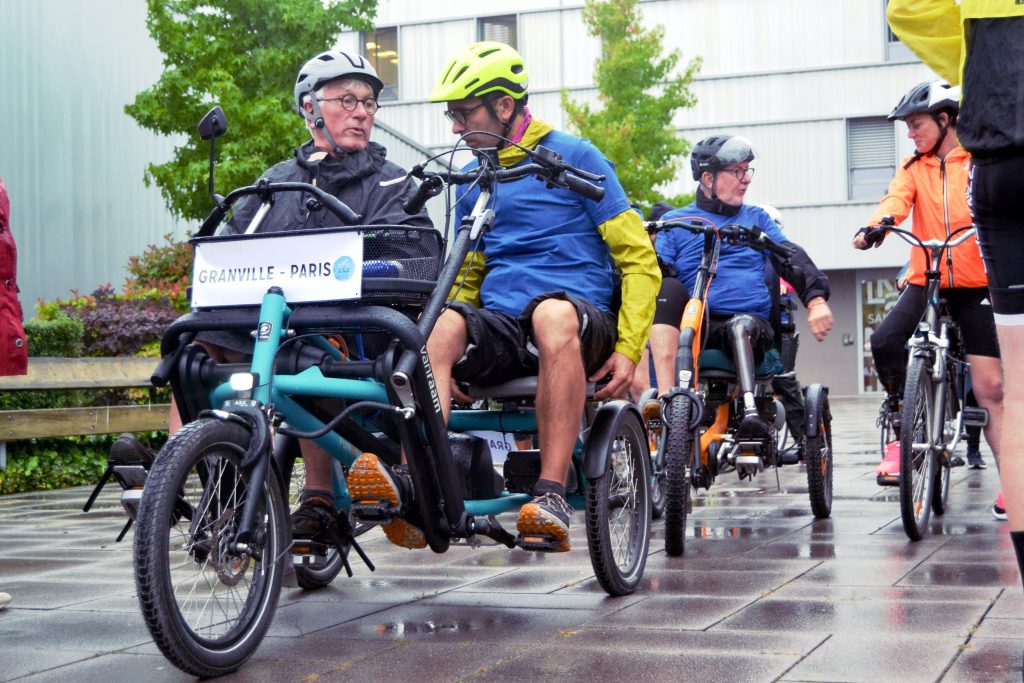 Normandy paralympique - étape à l'IDNC